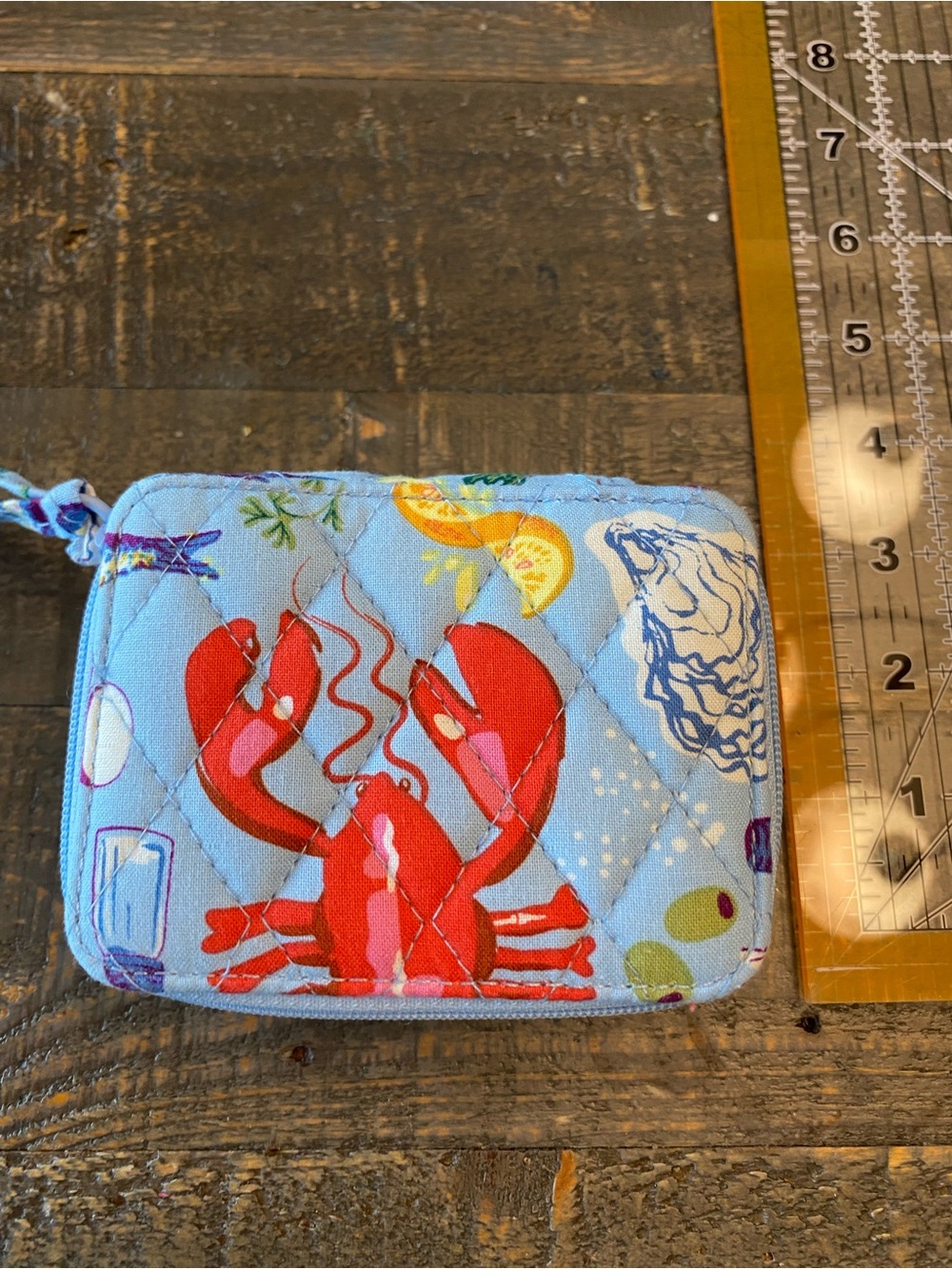Vera Bradley Seafood Boil Pill Box